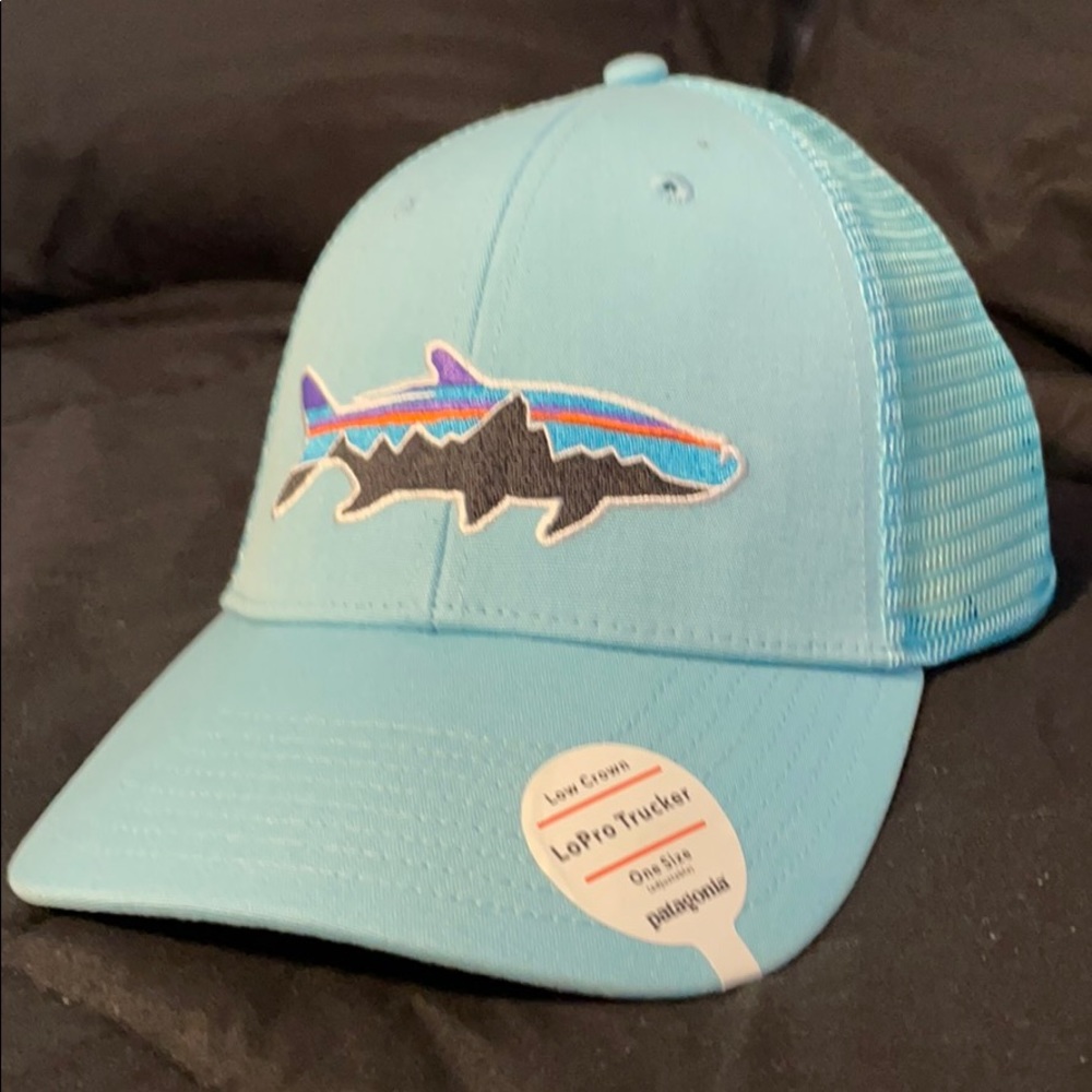 COPY - Patagonia LoPro Trucker Hat Light Blue (Ne…